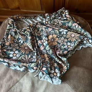 Gilly Hicks Flowers Sleep Shorts